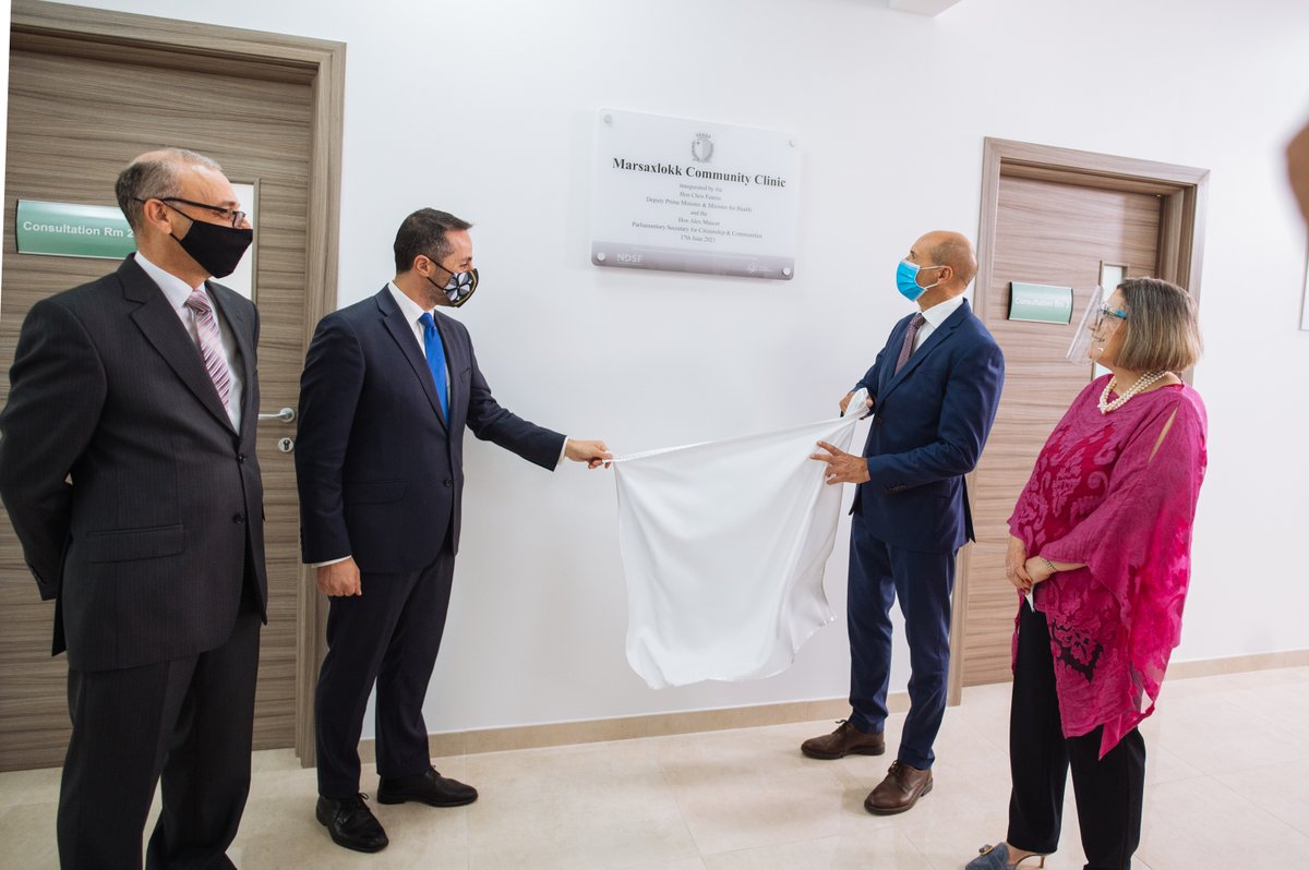 Alex Muscat (@muscatalex) on Twitter photo Today we opened another #Health Centre this time in Marsaxlokk, thanks to funds from NDSF. A total #investment of €10 million in our health sector We continue to invest in our #community. <a href="/MaltaGov/">Government of Malta 🇲🇹</a> <a href="/chrisfearne/">Chris Fearne</a> Today we opened another #Health Centre this time in Marsaxlokk, thanks to funds from NDSF. A total #investment of €10 million in our health sector We continue to invest in our #community. <a href="/MaltaGov/">Government of Malta 🇲🇹</a> <a href="/chrisfearne/">Chris Fearne</a>