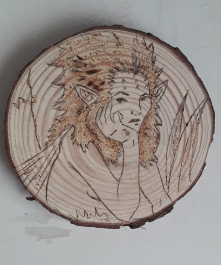 stuntedsanity's tweet photo. My adventures in pyrography continue😲 https://t.co/nrlSrnn7WA