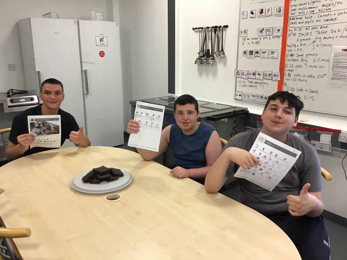 Ganton_Hull's tweet photo. To celebrate @mencap_charity Learning Disability Week, Ganton teacher, Asa has worked with @Widgit_Software and recipes donated by @ChefTomKerridge to symbolise healthy recipes. Students are busy for tomorrow's café day. Check recipes out here https://t.co/5cDeXIcnam #LDWeek2021 https://t.co/1DALKpdTSk