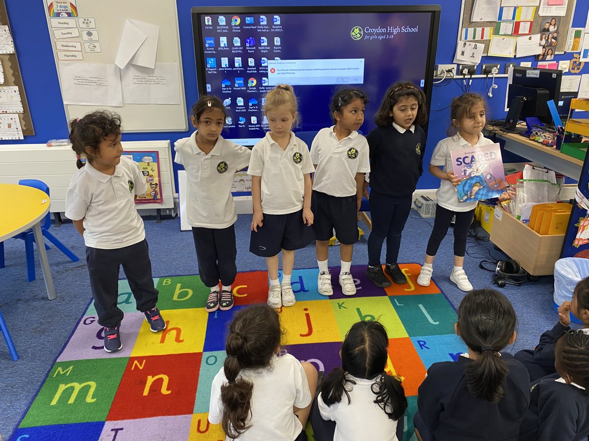 CroydonHighJnrs's tweet photo. Taking time to talk about our emotions is important. Each group speak to the class about the story and emotion they were focusing on #happy #sad #scared #angry #careersintheClassroom #careersoftheFuture #emotionalintelligence https://t.co/58GYAEmi86