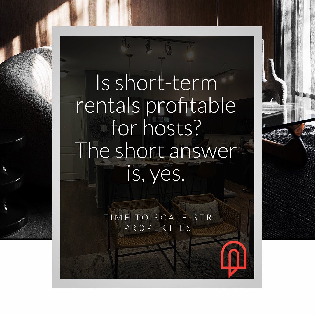 Hosts looking to scale already know that short-term rentals put the power of lodging in the hands of individuals, not large corporations or hotels.  #shorttermrentalhost #shorttermrentals