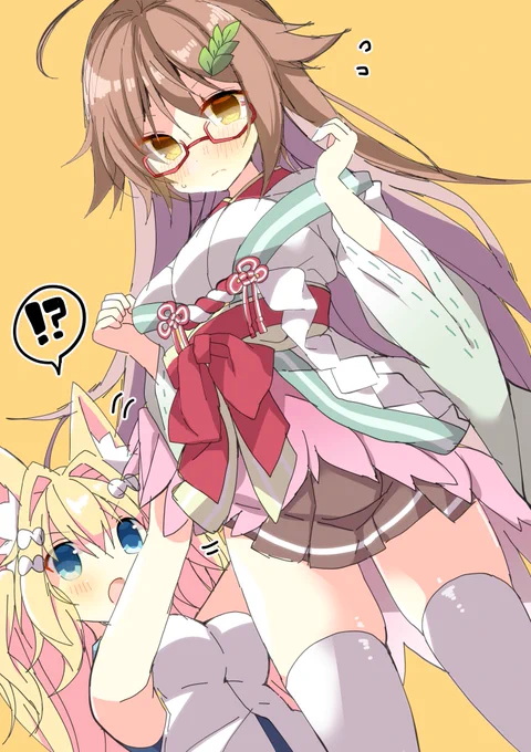 巫女さんのスカートの中って気になる👀🏝
このはちゃん!お邪魔します!🌸🐍⛩ 