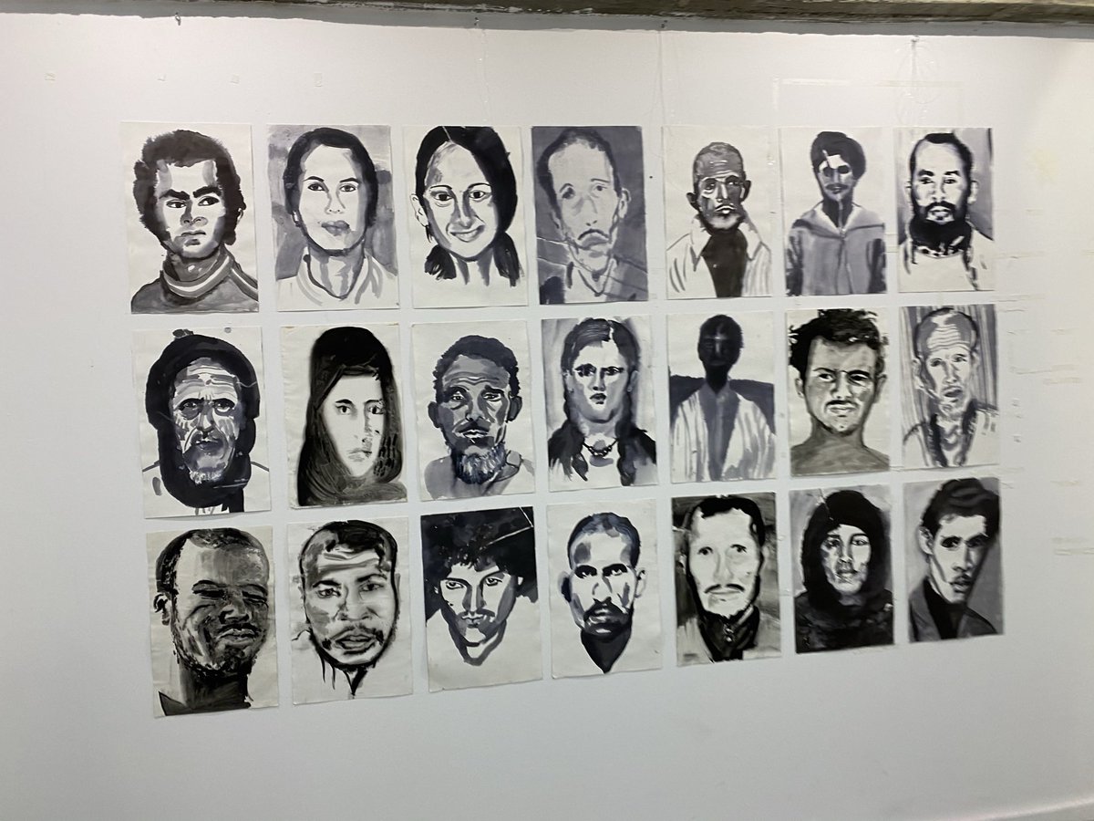 Casa_Sahara's tweet photo. Hoy, día de la desaparición de Bassiri, recordamos a todas las personas saharauis desaparecidas. Hace pocos meses, conocimos a muchas de ellas a través de los retratos de artistas y colectivos que han querido arrojar luz sobre estas violaciones de #DDHH @aapss @CooperacionAND https://t.co/cAXH46HTCK