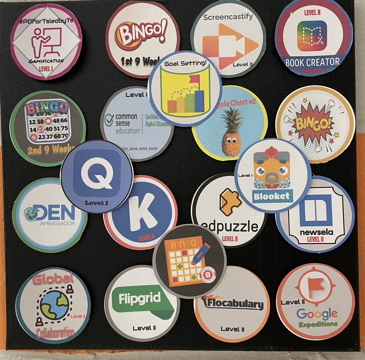 dstrickl1's tweet photo. It must be the end of the school year @cpmiddle! The badge boards have filled up and are overflowing πͺπΌ I couldnβt be more proud of my Ts here for what they have accomplishedβοΈππ»#cpmstrong @BCSDTechTeam @bcsdschools @BCSDAandI https://t.co/9l9ac5sl34