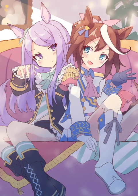 仲間でライバル
#ウマ娘 