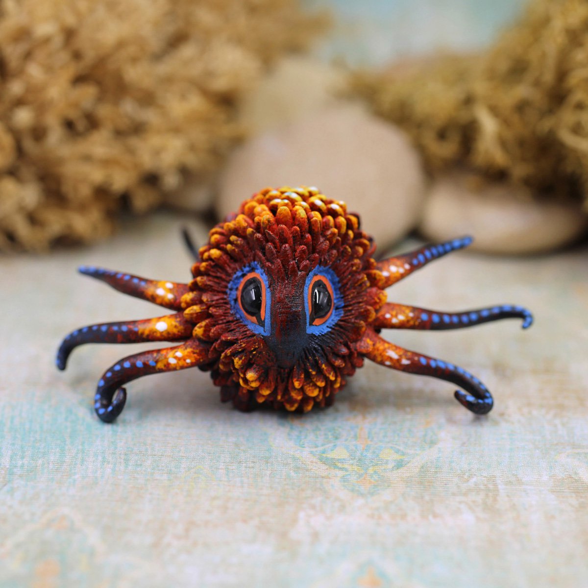 rainbowmarleo's tweet photo. An alien world impacted ours and myriads of miniature tentacled servants spawn outside... Calm down, they are polymer clay.
https://t.co/fcwaOVL8jF
#virus #tentacle #tentaclemonster #monster #weirdcreature #microbe #weirdfigure #weirdfigurine #weirdsculpture #weirdminiature https://t.co/NzVwLCziEY