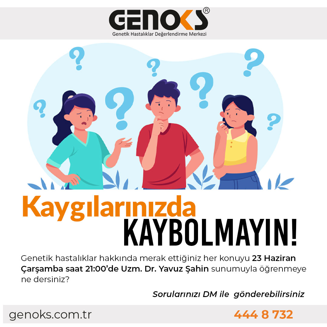 Genoks Genetik Hastalıklar Değerlendirme Merkezi'nin ev sahipliğinde düzenlenecek olan Genetik Hastalıklar Soru/Cevap Zoom toplantısına  aşağıdaki linkten katılabilirsiniz.

forms.gle/a4FYUadbW8HVVE…

#Genoks #Prenatal #GenetikTest #sma #downsendromu #frajilx #kistikfibrozis