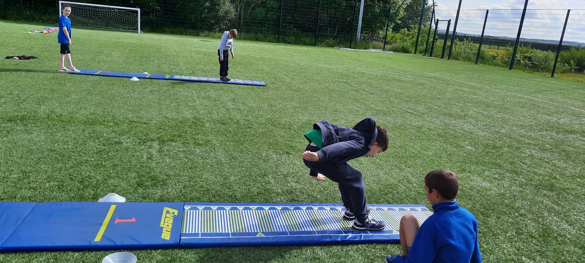 P4Calderwood's tweet photo. We've had a very active morning, with our P4 Sports Day! Well done to everybody - you all tried your best and worked hard! https://t.co/T1wAw81gB8