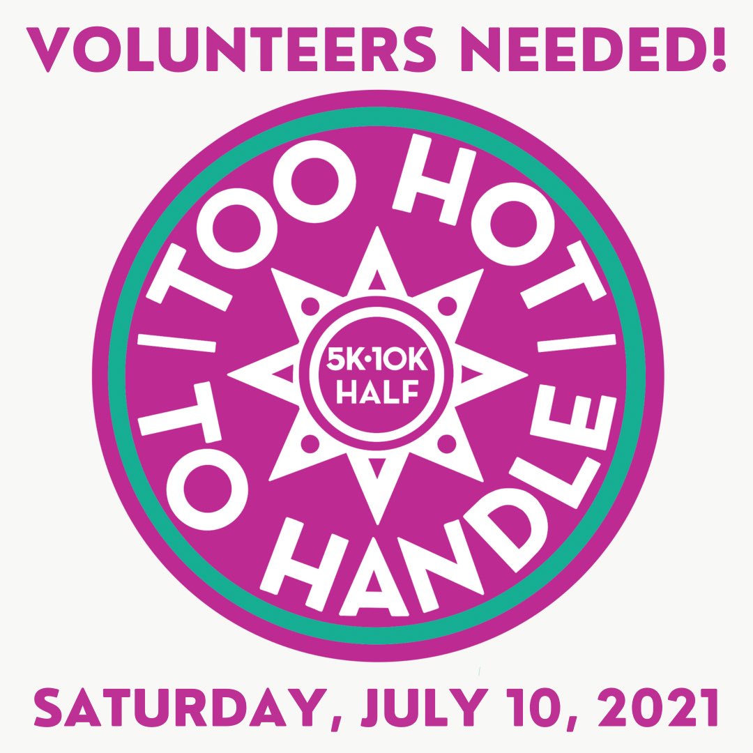 VOLUNTEERS NEEDED !!!!

The Run Project’s #TooHotToHandle is donating to the GOTR scholarship fund for every volunteer we register. If you’re interested in being a volunteer for one of the most attended events of the summer visit the link raceroster.com/events/2021/45… for more info💕