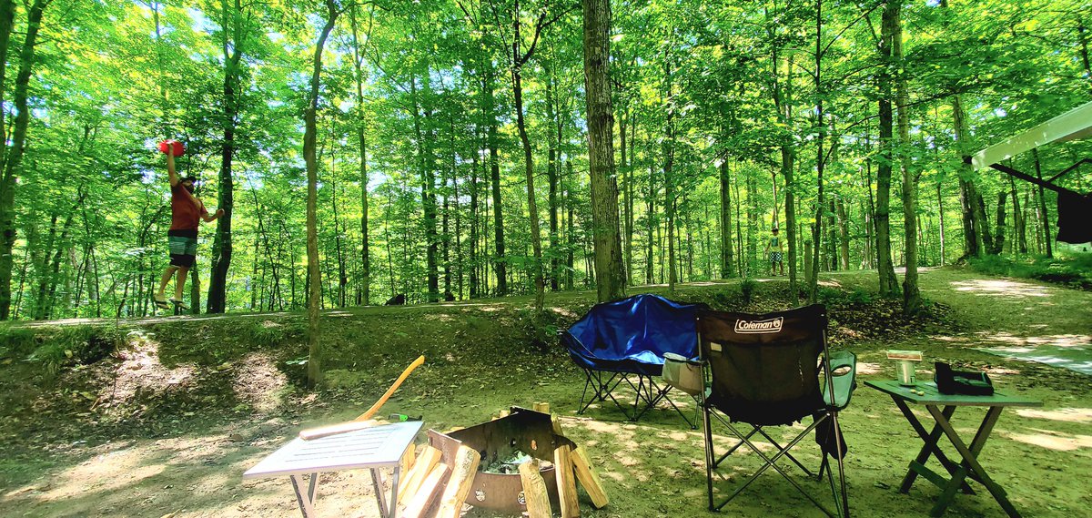 613Camper's tweet photo. 💚 First camping trip of 2021 in the books @MurphysPointPP @OntarioParks 
The province finally opened it up and we were unpacked &amp; set up by 4pm. What a perfect weekend.
We are all packed up and ready to leave for @BonEchoPP after lunch today! https://t.co/cVR58i3qXv