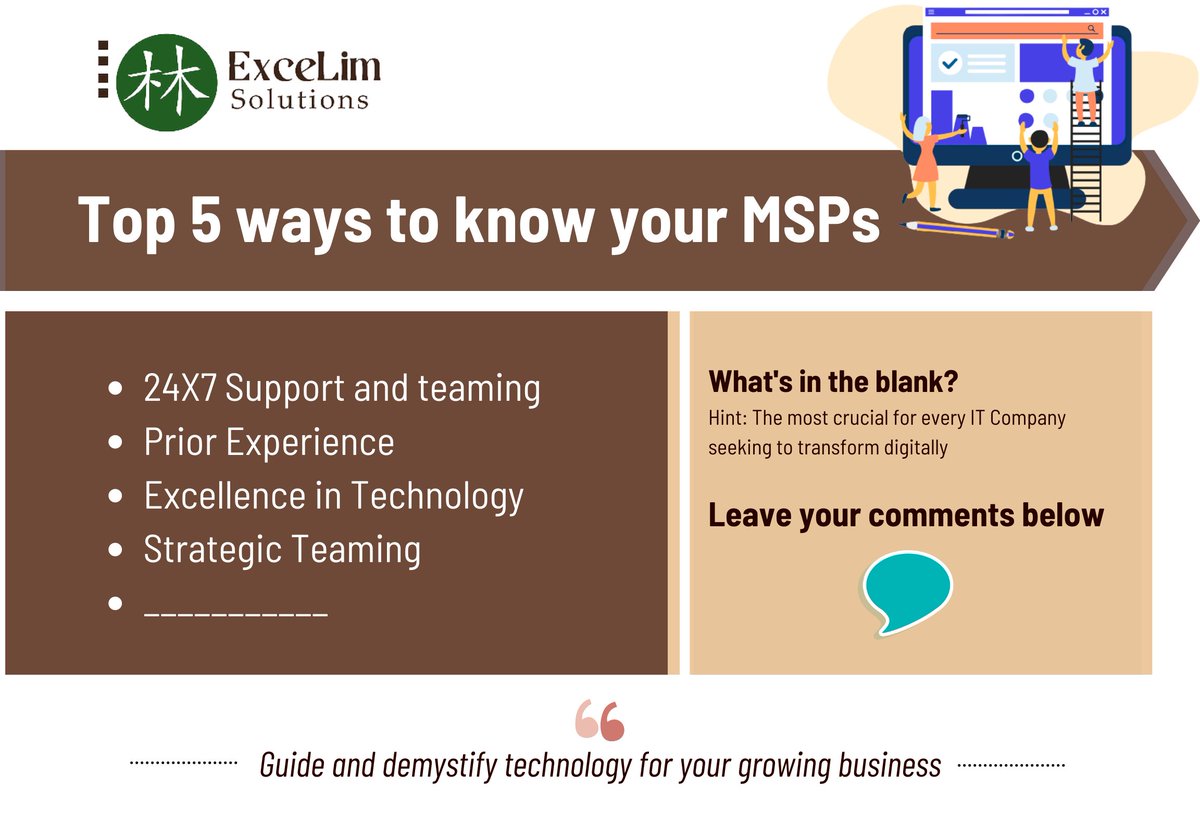 Excelim_LLC's tweet photo. We will let you guess! "_____________"

Comment below 

#msps #24x7 #experiencemanagement #technology #technologyservices #strategicconsulting #backupandrecovery #cybersecurity #manageditservices https://t.co/PNiYrhQaZj
