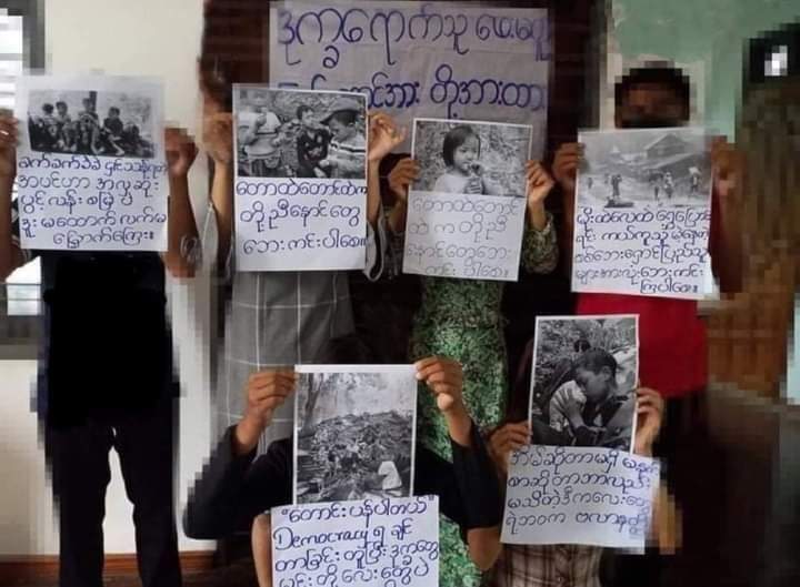 Nandar93820077's tweet photo. @KenRoth #HomeStrike from #Mawlamyine township,#MonState
They are praying for war refugees who are in forest and jungle.
May war refugees be safe.
#June17Coup
#WhatsHappeningInMyanmar
@UN_HRC @SchranerBurgen1 @RapporteurUn @LLakhdhir @YangheeLeeSKKU @Reaproy @poppymcp @hrw @TostevinM https://t.co/zi9TxRJ7Qd