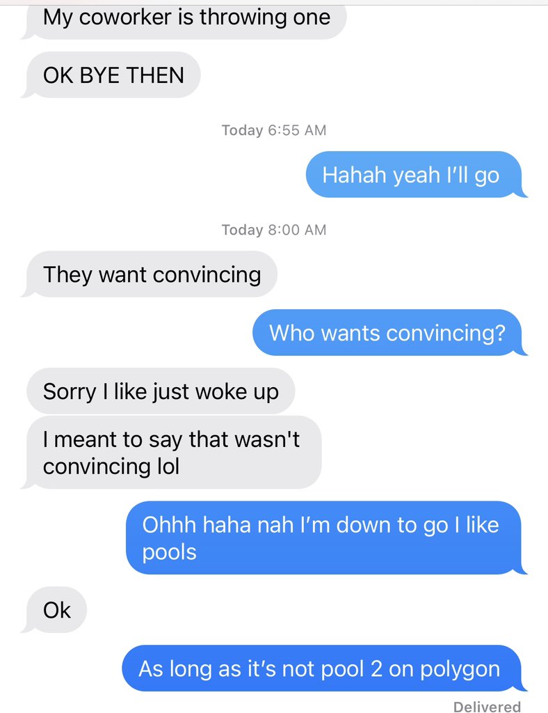 AnonNgmi's tweet photo. Imagine asking me to go to a pool party and getting this reply π
#cryptogfs https://t.co/uQAg4FrxAG