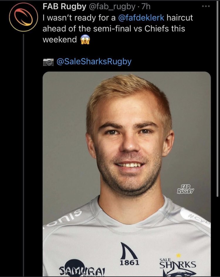 volenet's tweet photo. Not even Faf is sure what’s going on here 
#rugby https://t.co/p0hysw9qFC