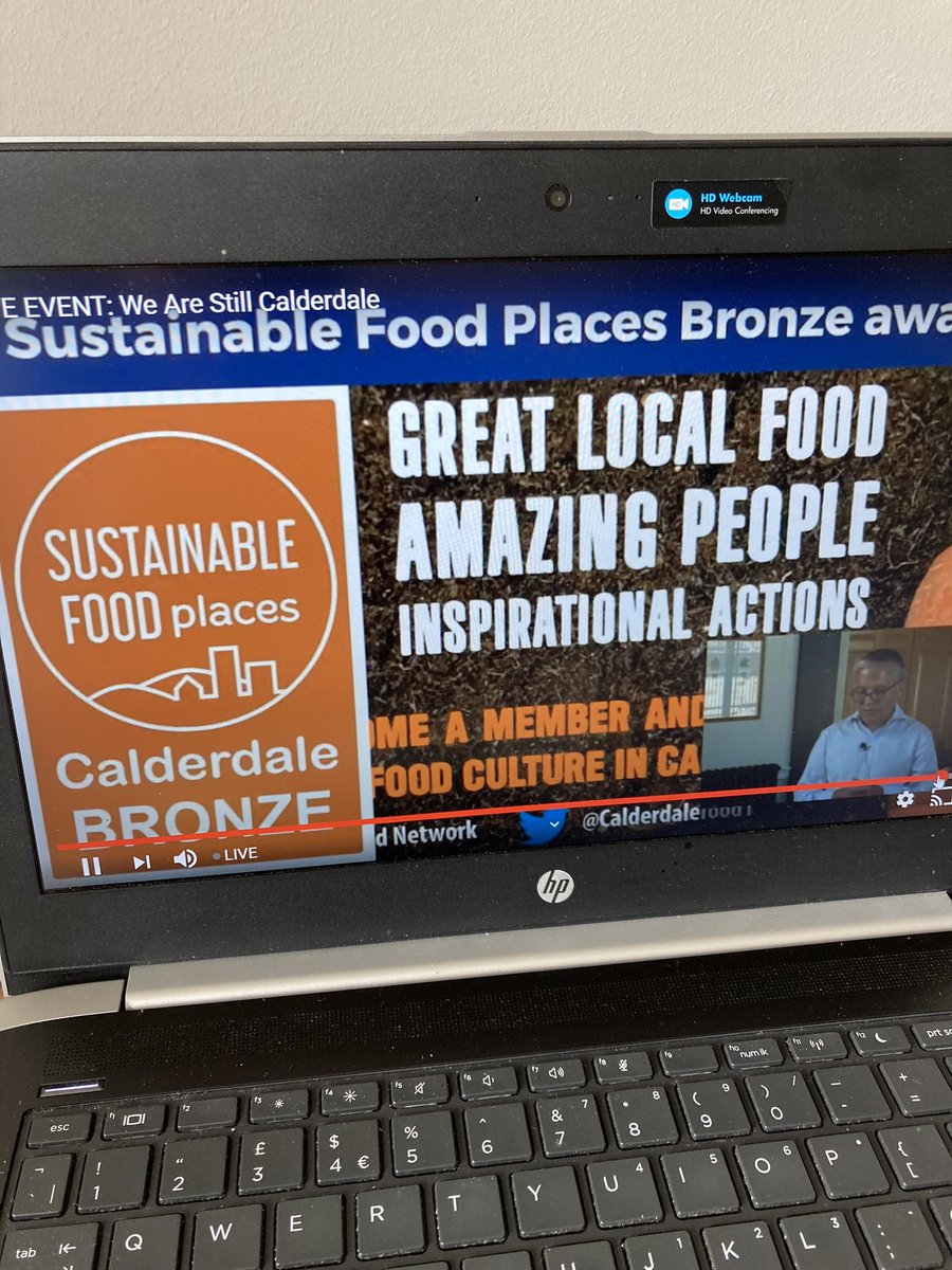 FFLCalderdale's tweet photo. Fantastic to hear @robintuddenham @Calderdale announcing bronze and committing to Gold @FoodPlacesUK @Calderdalefood1 #wearestillCalderdale https://t.co/ouhZvppgXE