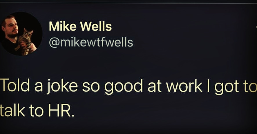 CHAZisGOD's tweet photo. If your joke's ain't this #LiT, I don't want to hear them.
😹😹���😹😹
#Memes
#HR
#MikeWTFwells
#BackInTweetietnam
#ItsTheTHOTthatcounts
https://t.co/MUSCJPdkj5 https://t.co/KOwKKPDobY