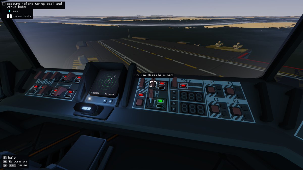 chanbiba_games's tweet image. このカバー外して各種兵器を操作するのとか絶対おもしろいやつだ…！
#CarrierCommand2