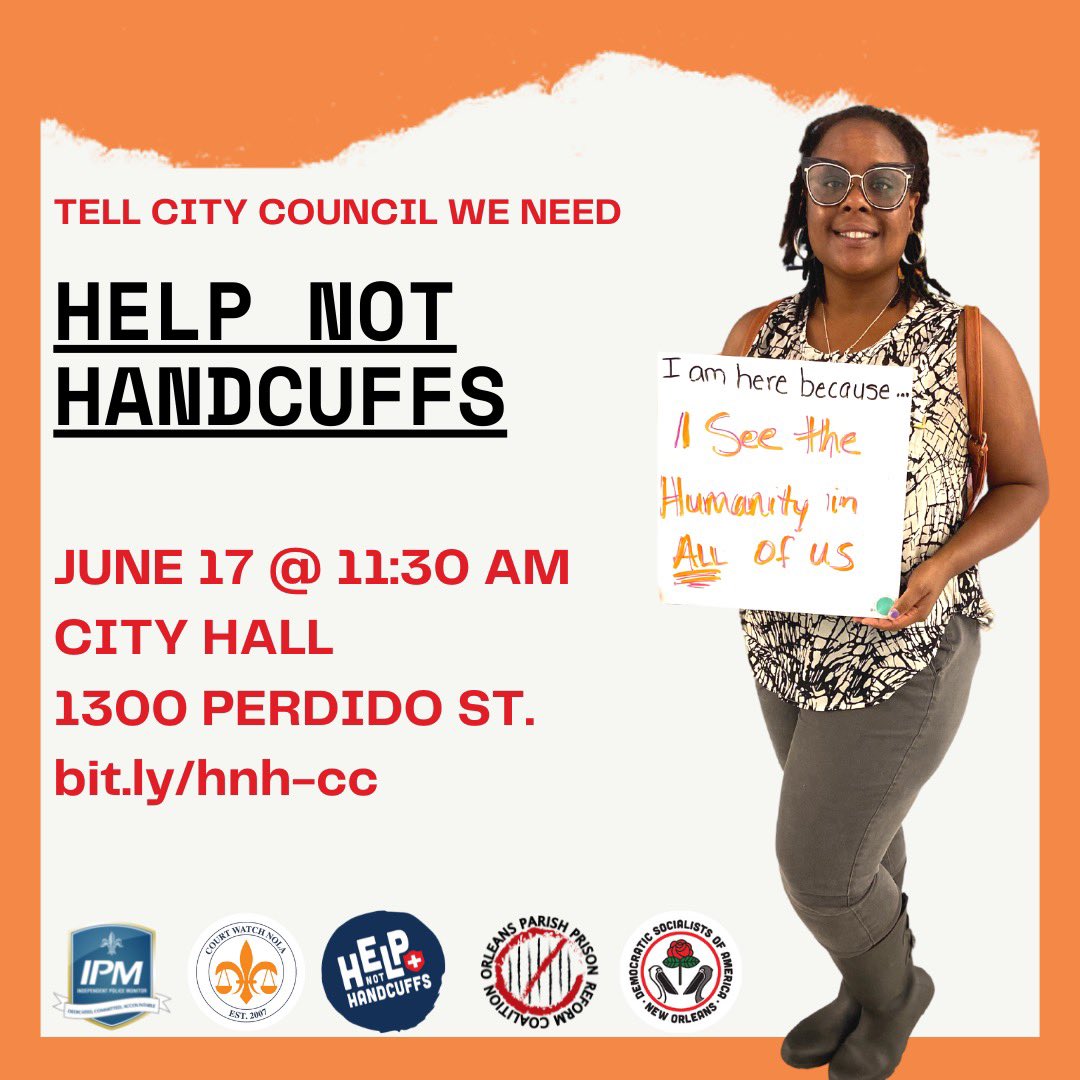 Orleans Parish Prison Reform Coalition (OPPRC) tweet media