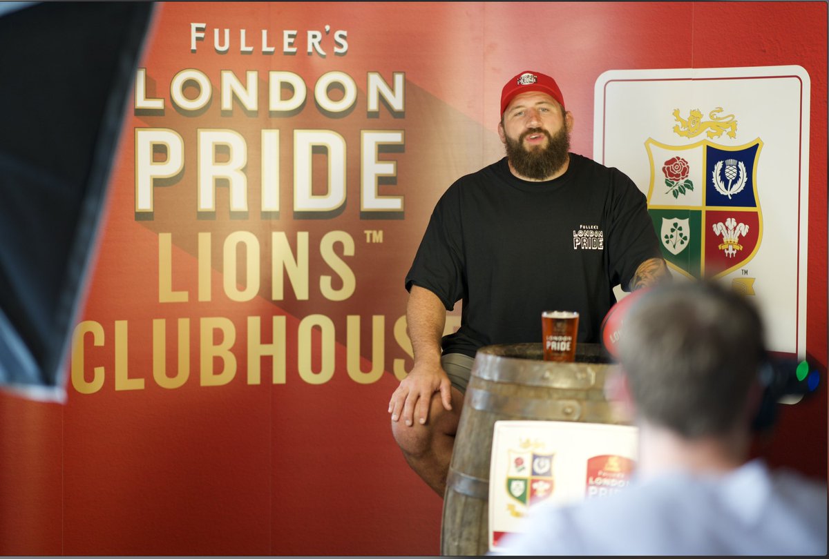 Amazingly fun shoot yesterday with <a href="/JoeMarler/">Joe Marler</a> and <a href="/London_Pride/">Fuller's London Pride</a>