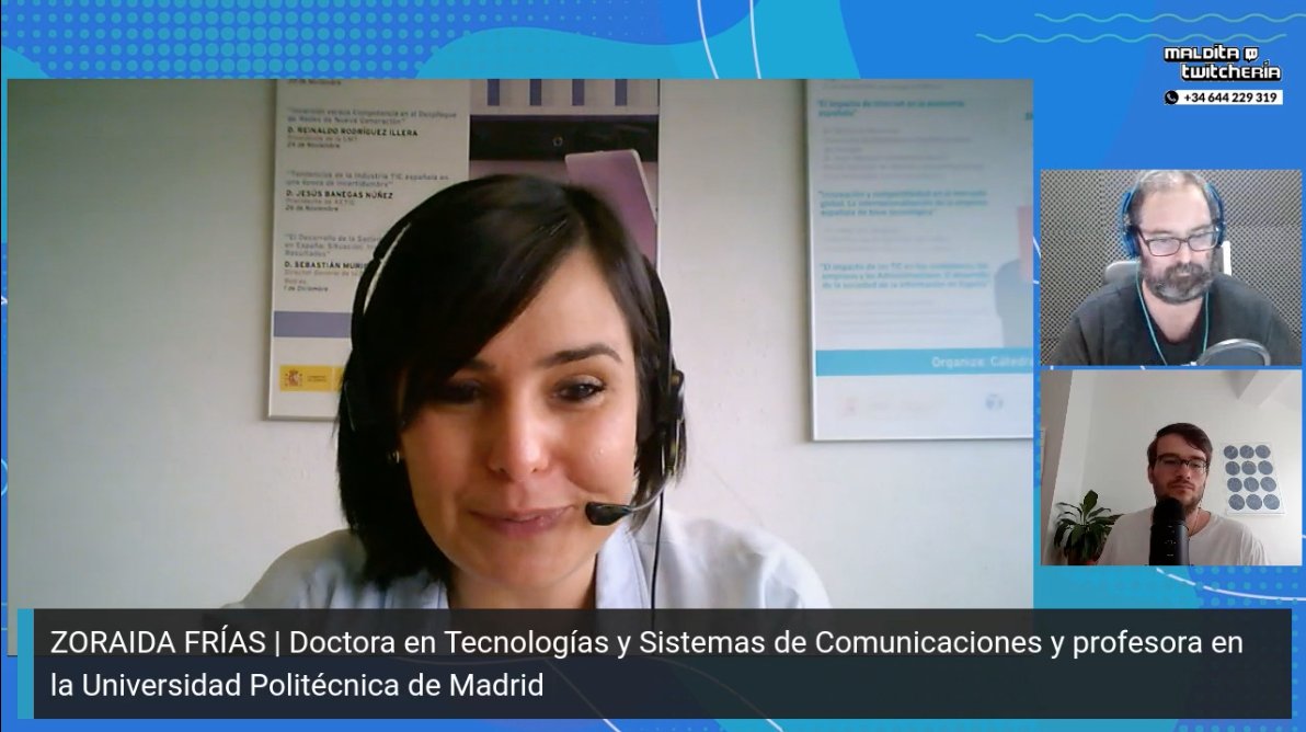 Arrancamos la Twitchería con <a href="/Zoraida_/">Zoraida Frías</a>, doctora en Tecnologías y Sistemas de Comunicaciones, quien nos explica qué queda de esa primera red que empezó a popularizarse a finales del siglo pasado.

🔴 ¡Entra en twitch.tv/malditaes y sigue el directo!