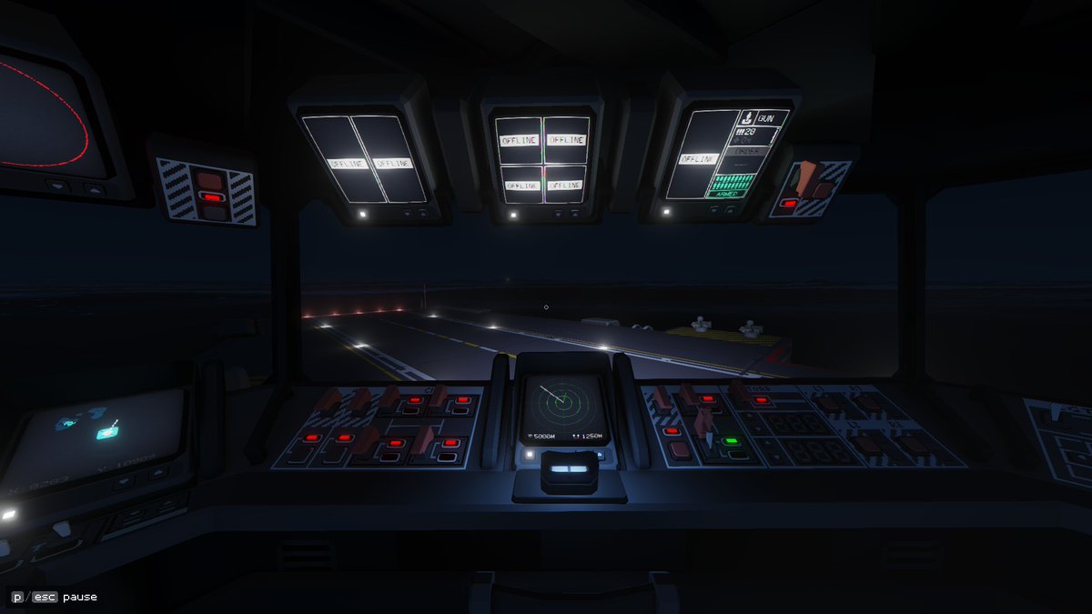 chanbiba_games's tweet image. そのほかには搭載兵器のロードアウト管理、ダメコン、CIWSや魚雷といった砲雷、そして水陸両用車両や航空機の操作コンソールがそろっている
協力プレイとかやったらおもしろそうだ
#CarrierCommand2