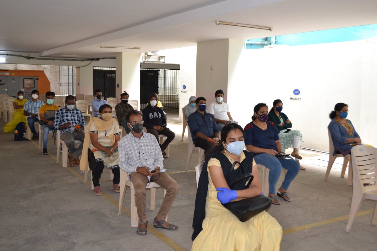ASMTechLtd's tweet photo. ASM marches ahead in its fight against Covid. The staff and their family members were vaccinated at the ASM Wellington Office campus. We are together in this and a step closer!
#vaccinationdone #asmcares #asmtechnologies #employeewellbeing #vaccinationdrive #vaccinatedandhappy https://t.co/iDm30lnCwY