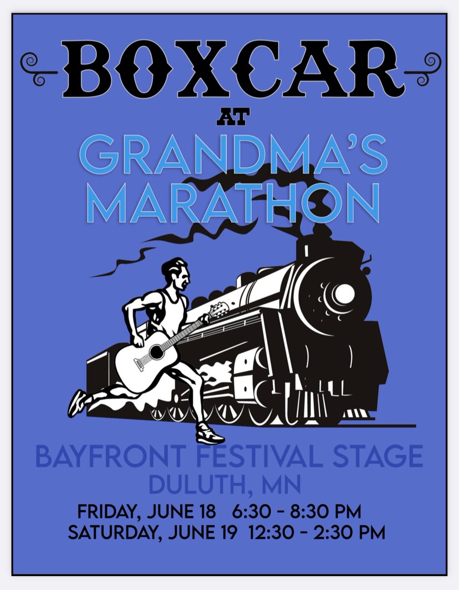 Boxcar is pretty damn excited about entertaining <a href="/GrandmasMara/">Grandma's Marathon</a> participants and supporters this weekend. Come down and join the PARTY!