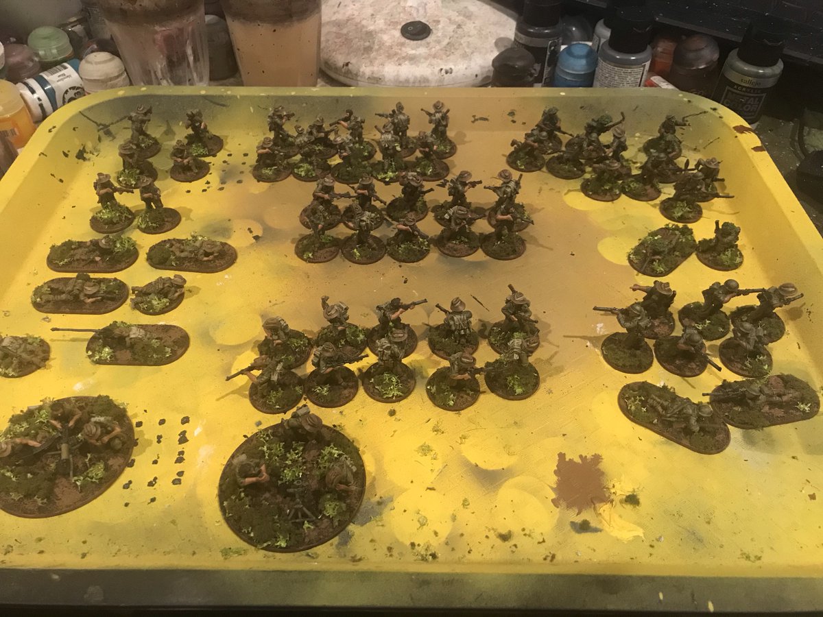 Aus_willi's tweet photo. @Kdownunder1 Yep I get that, I just finished  a speed paint Chindit force for Bolt Action https://t.co/LZsQmonT4v