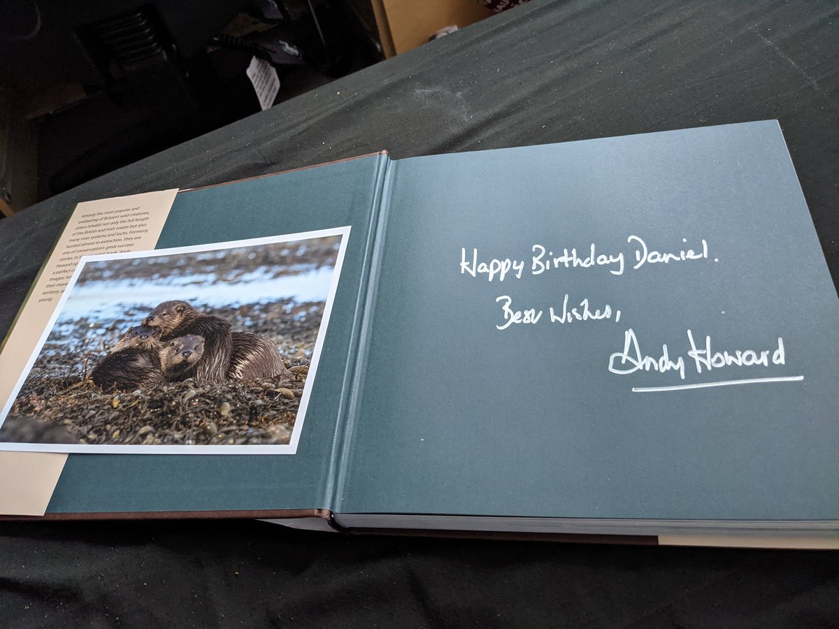 DanEvansPhoto's tweet photo. My partner got me this. Really looking forward to reading this stunning book. @highland_andy https://t.co/ulJ1kKR6aV