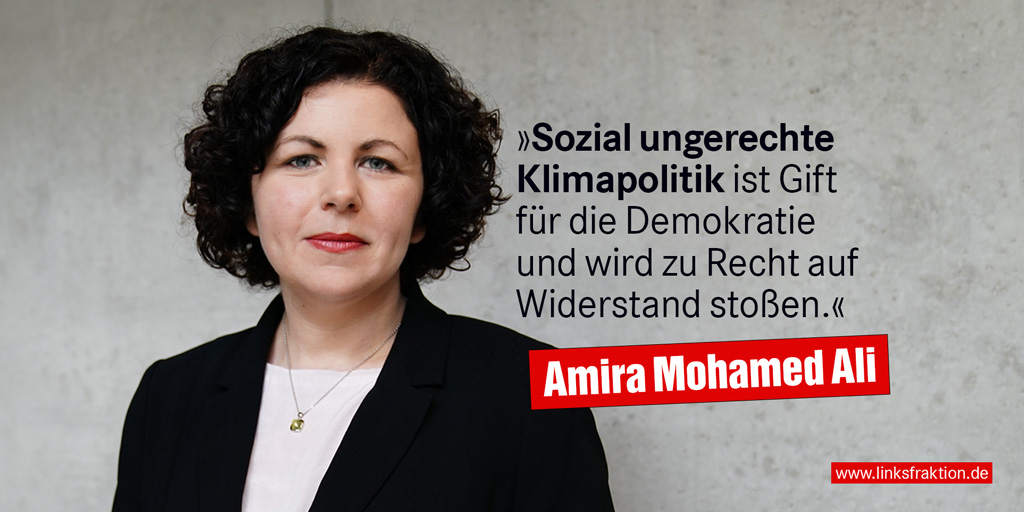 .@Amira_M_Ali: Wir brauchen eine intelligente und effektive #Klimaschutzpolitik, die alle Menschen mitnimmt. Um die sozialen Voraussetzungen zu schaffen und für eine solide Finanzierung zu sorgen, ist eine gerechte Besteuerung der #Multimillionäre nötig.
https://t.co/g5vJZntf6l https://t.co/ZsGmB9T80V