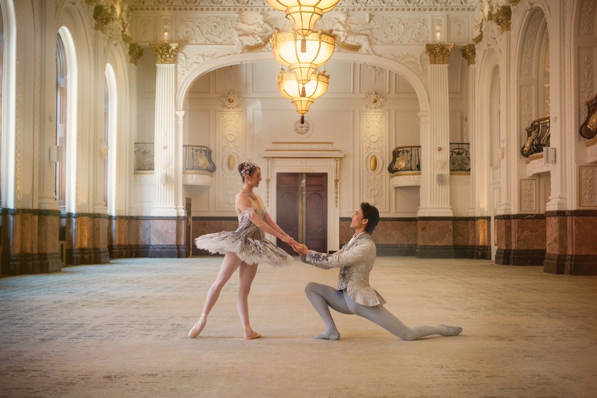 WE LOVE THESE: @BRB dancers Miki Mizutani and Yasuo Atsuji went to the ball at @GrandHotelBrum ahead of their shows at @BirminghamRep from Friday 18 June - 26 June.
