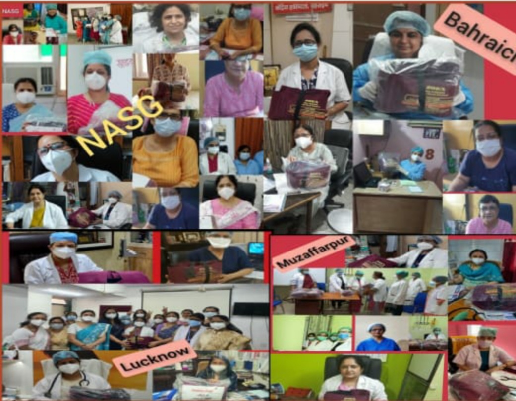 #Jeevandhara gathers momentum. #SMC completed docs training &amp; distributed NASG to all 35 enrolled UP, BR &amp; JH facilities &amp; 2 each for 4 referral MCs. Grateful to collaborating partners, teachers, mentors &amp; team members for their selfless service for this nonfunded project.