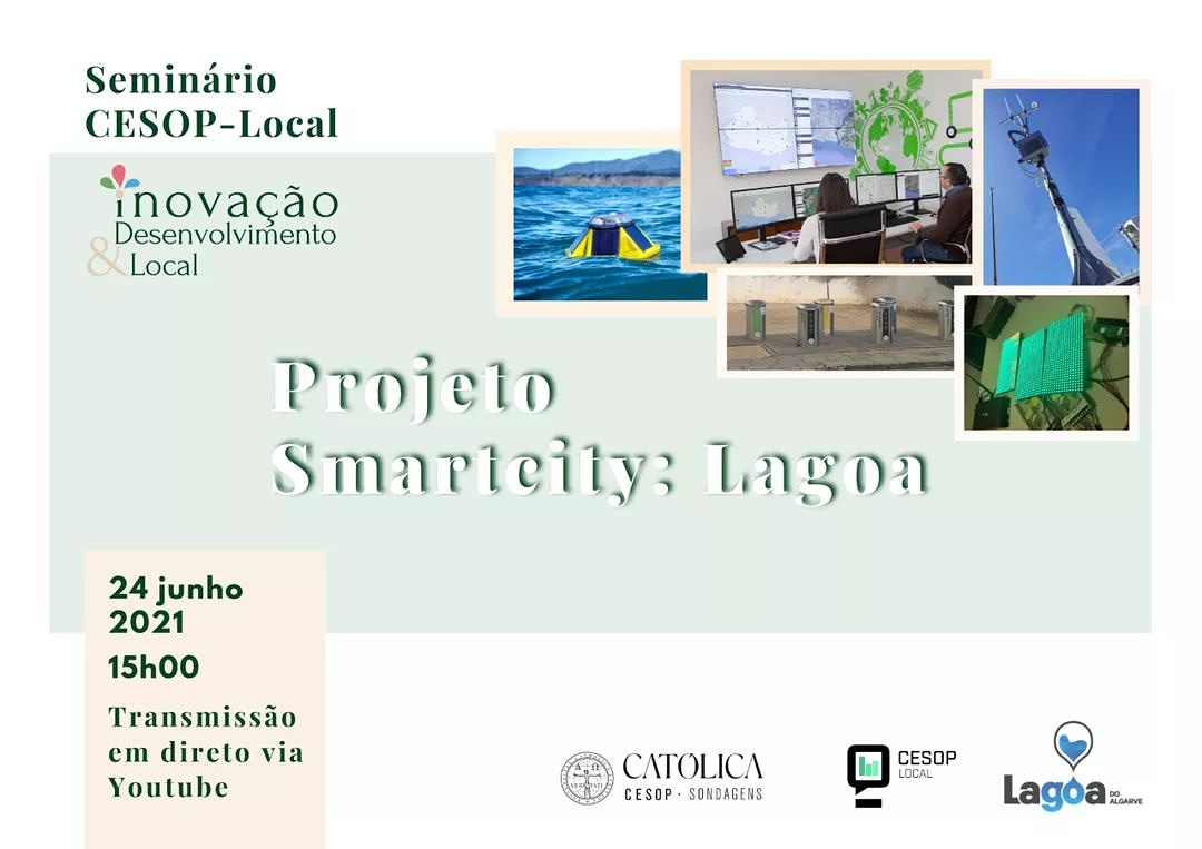 CesopC's tweet photo. O Projeto da primeira Cidade Inteligente do Algarve
A não perder!
Nesta 6ª edição do IDL, iremos falar sobre Desenvolvimento e produção de soluções urbanas inovadoras de forma integrada, Análise Inteligente de Dados e Transparência
#lagoa #smartcity #cesoplocal https://t.co/KXlO5c8yeR