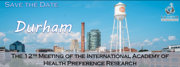 IMI_PREFER's tweet photo. #DiscreteChoiceExperiments might be challenging to respondents. Could probabalistic threshold technique be a suitable alternative to collect #PatientPreferences from certain groups? That's what Rachael DiSantostefano is discussing right now at #IAHPR! 

https://t.co/RcVh0N0JIC https://t.co/5n2drphar7