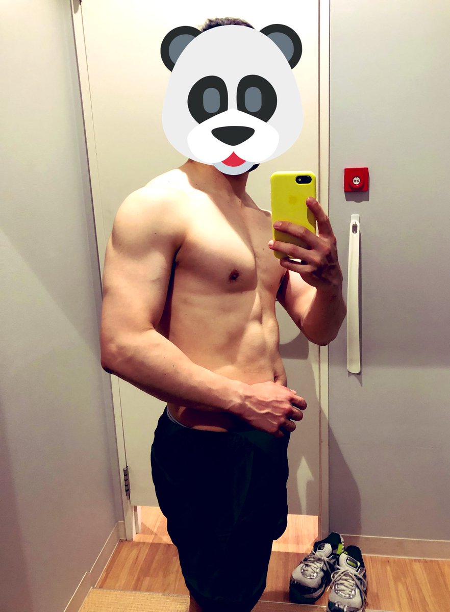 musctk's tweet photo. 多忙の為暫く休止中でしたが生きてます！ジム行ってなかったんで太りましたー。筋肉取り戻さないとー。ぼちぼちデカマラも挿入始めたいと思いますので、宜しくです！ https://t.co/5WO46yzGcE
