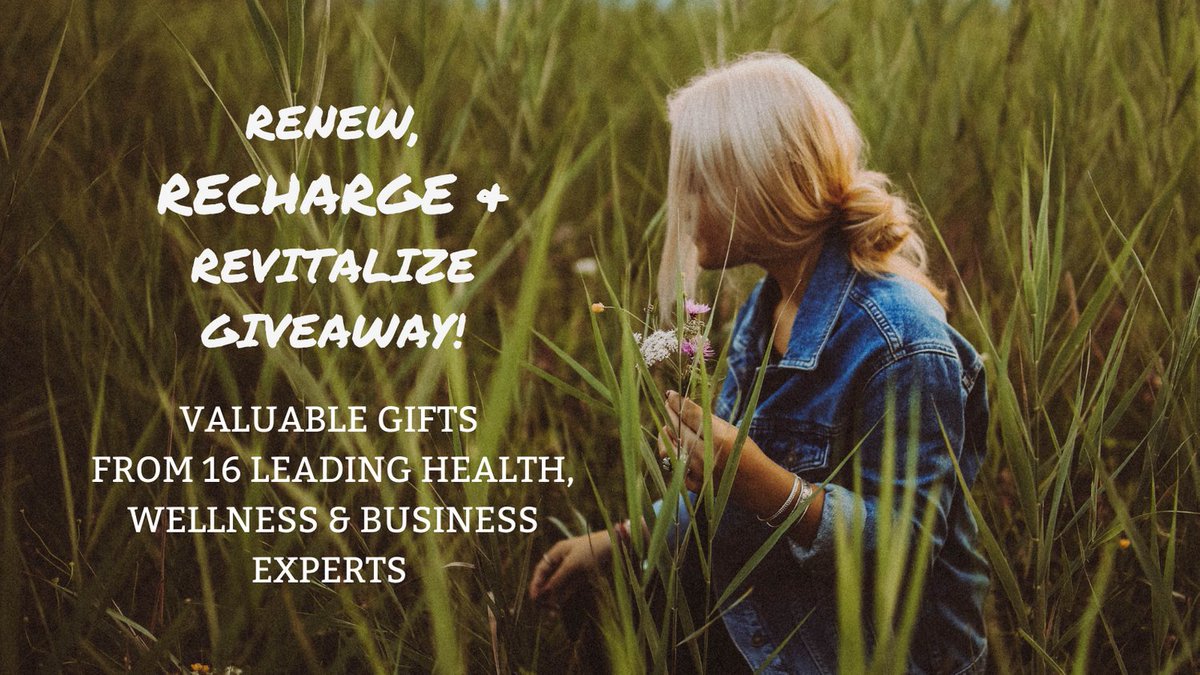 annika_ek's tweet photo. Is it time for a recharge? I am honoured to be part of The Renew, Recharge &amp; Revitalize Giveaway with 16 Health, Wellness, and Business Experts sharing our best "recharge" gifts FREE here for a limited time: https://t.co/BOoZpB1LeE  https://t.co/ieTqKtY9NN