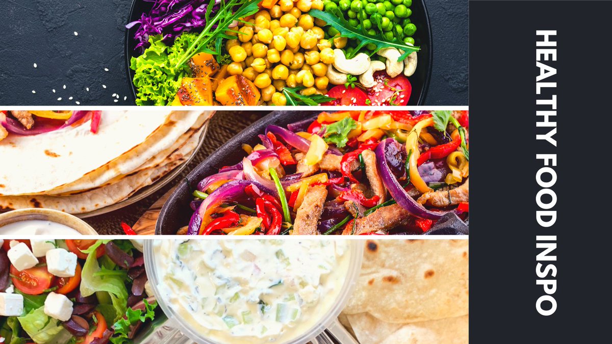 BuyLocalMeals's tweet image. Continuing the #HealthyEatingWeek theme here are 3 simple suggestions. Protein bowls/buddha bowls topped with your favourite meats or vegetarian proteins (we love crunchy chickpeas), fajitas, and greek kebabs with a fresh yoghurt dip. #midweekmeals #recipeideas #dinnerideas
