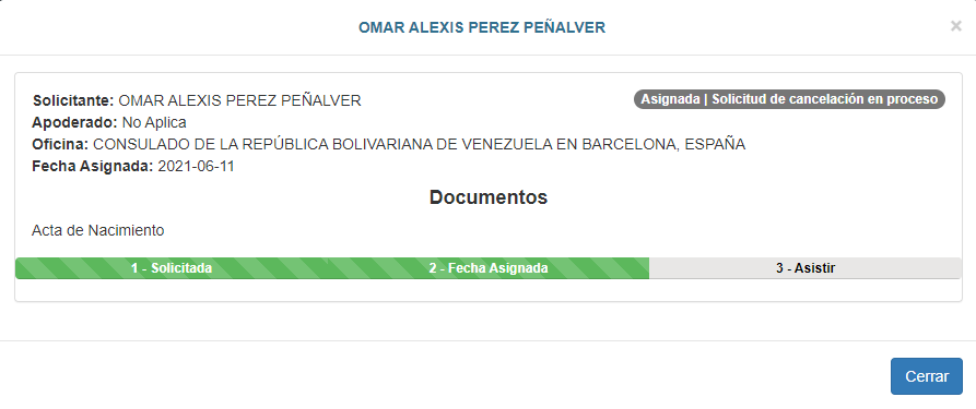 Omar0z's tweet photo. @ConsVEBarcelona Buenas tardes, he solicitado la cancelación de la cita el día 21 de Mayo. Hoy es 17 de Junio y la cita aún no se ha cancelado. Necesito pedir otra cita y esta situación no me lo permite. Que opciones tengo? - La cita es la numero 2021-05-00966488 y fue assignada para el 11/06/21 https://t.co/RchSkfG0Um