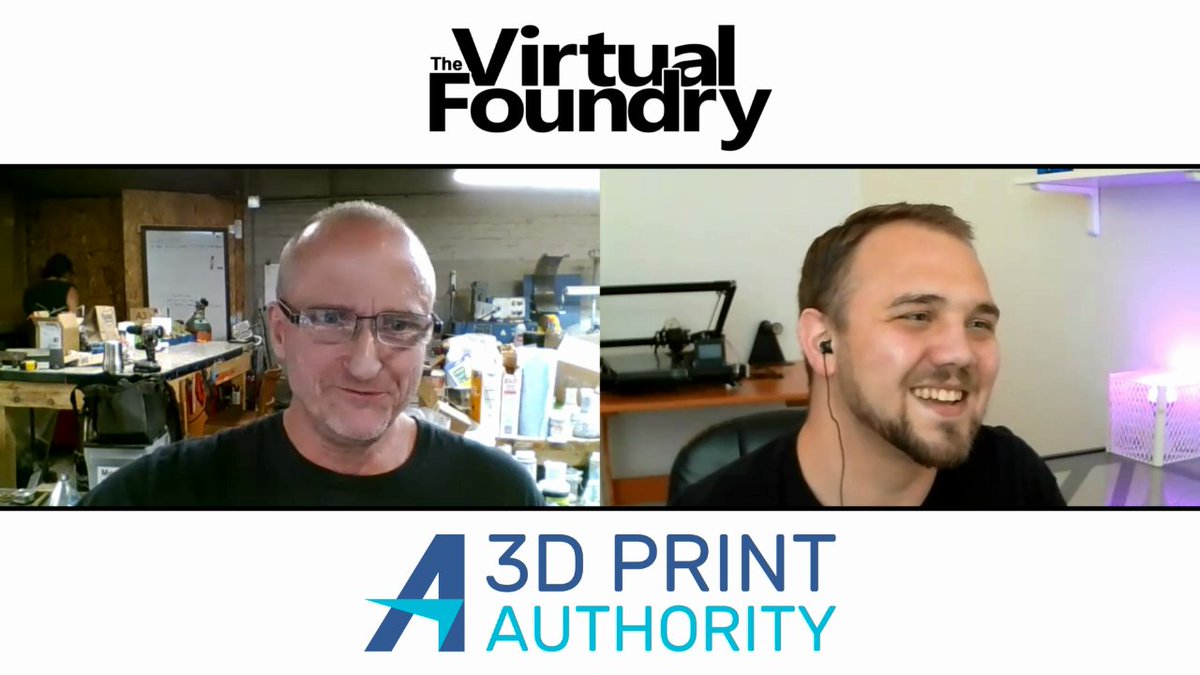 They make metal and ceramic filament for ANY 3D printer – <a href="/VirtualFoundry/">The Virtual Foundry</a> 3dprintauthority.com/the-virtual-fo…