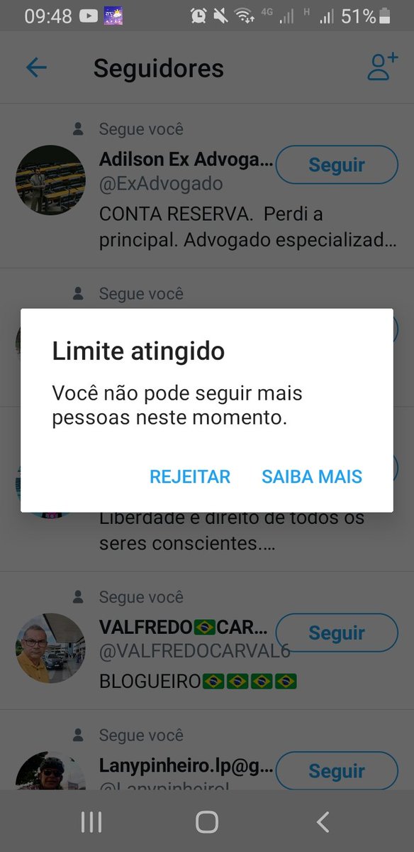 FalcaoLi's tweet photo. Faz 1 semana que não consigo seguir mais ninguém. Como não tenho entrado quase no Twitter, alguém sabe se tá bugado ou é boicote c a direita? 🤔
De todas as formas, seguiremos firmes!!! https://t.co/mjFnKXRhcf