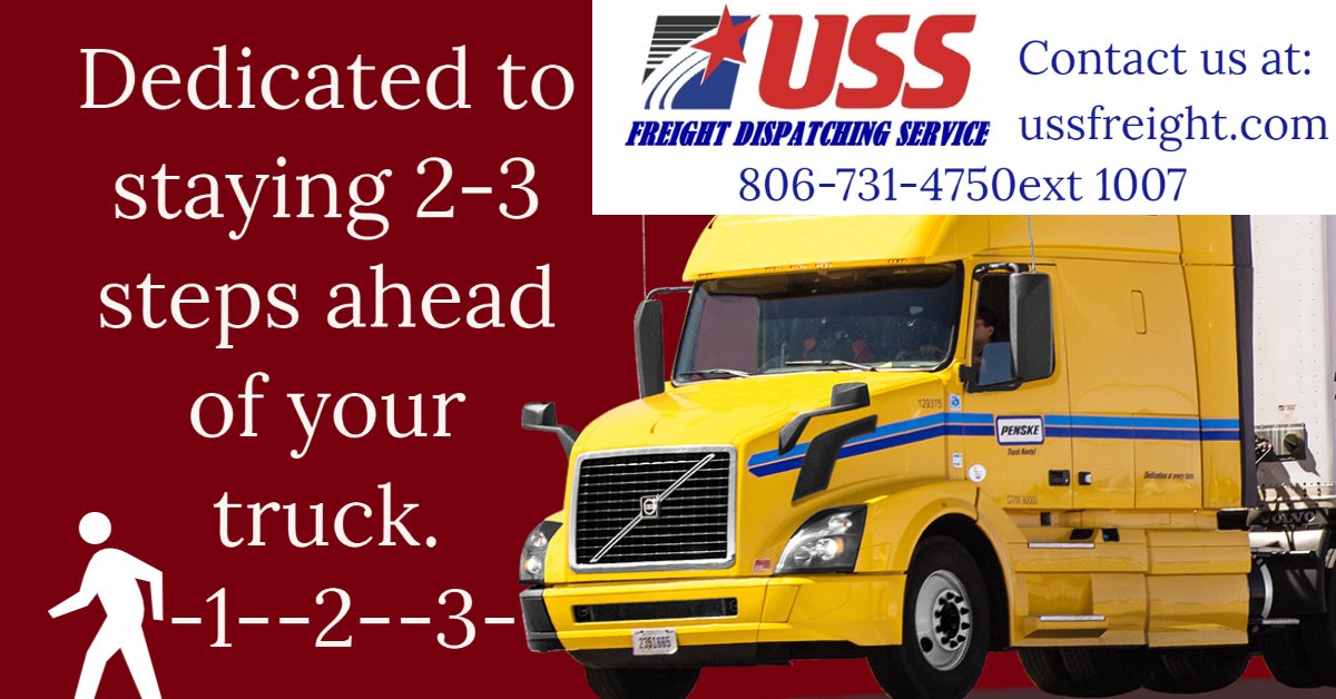 USS_Freight's tweet photo. #USSFreight is dedicated to keeping you on the road, and on the track to success. That's #DispatchDoneRight. https://t.co/zsqxWysVla