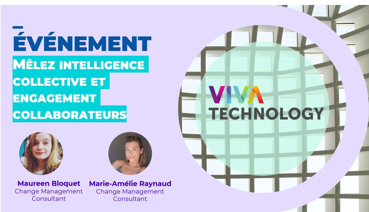 [EVENEMENT] A l'occasion du salon <a href="/VivaTech/">VivaTech</a>, nos consultantes Maureen Bloquet et Marie-Amélie RAYNAUD interviendront sur le stand de notre partenaire <a href="/KlaxoonFR/">Klaxoon, a Wrike company</a>, à 16h15. talan.com/actualites/det…

#Talan #VivaTech #ViVAtech2021