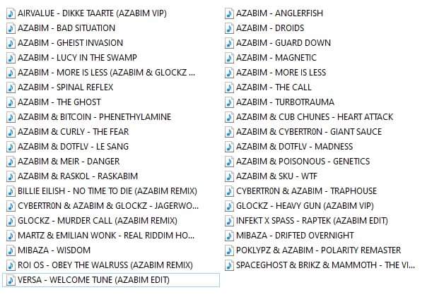 AzabimFR's tweet photo. I decided to pack all my releases !
37 tracks available for free ⚡

You have just to retweet and follow

After that, hit my dms and i'll send you the pack ! 💙 https://t.co/0dWsPFU7BN
