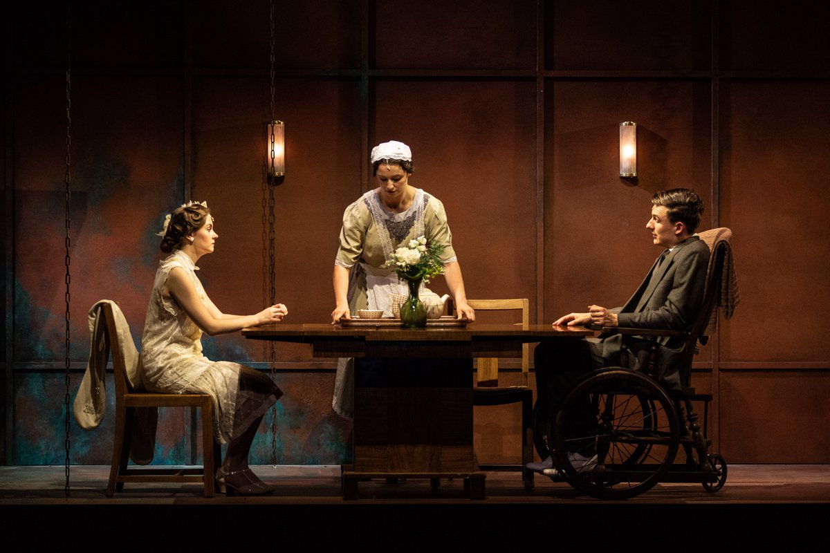 LadyCMusical's tweet photo. It's getting fiery in the West End @Shaftesbury1911 🔥 Here's your first look at #ChatterleyMusical on stage.

Performances 18/19 June  https://t.co/tXIkpWDSa1

📸 @Mark__SNR https://t.co/0MIrKmaOLU