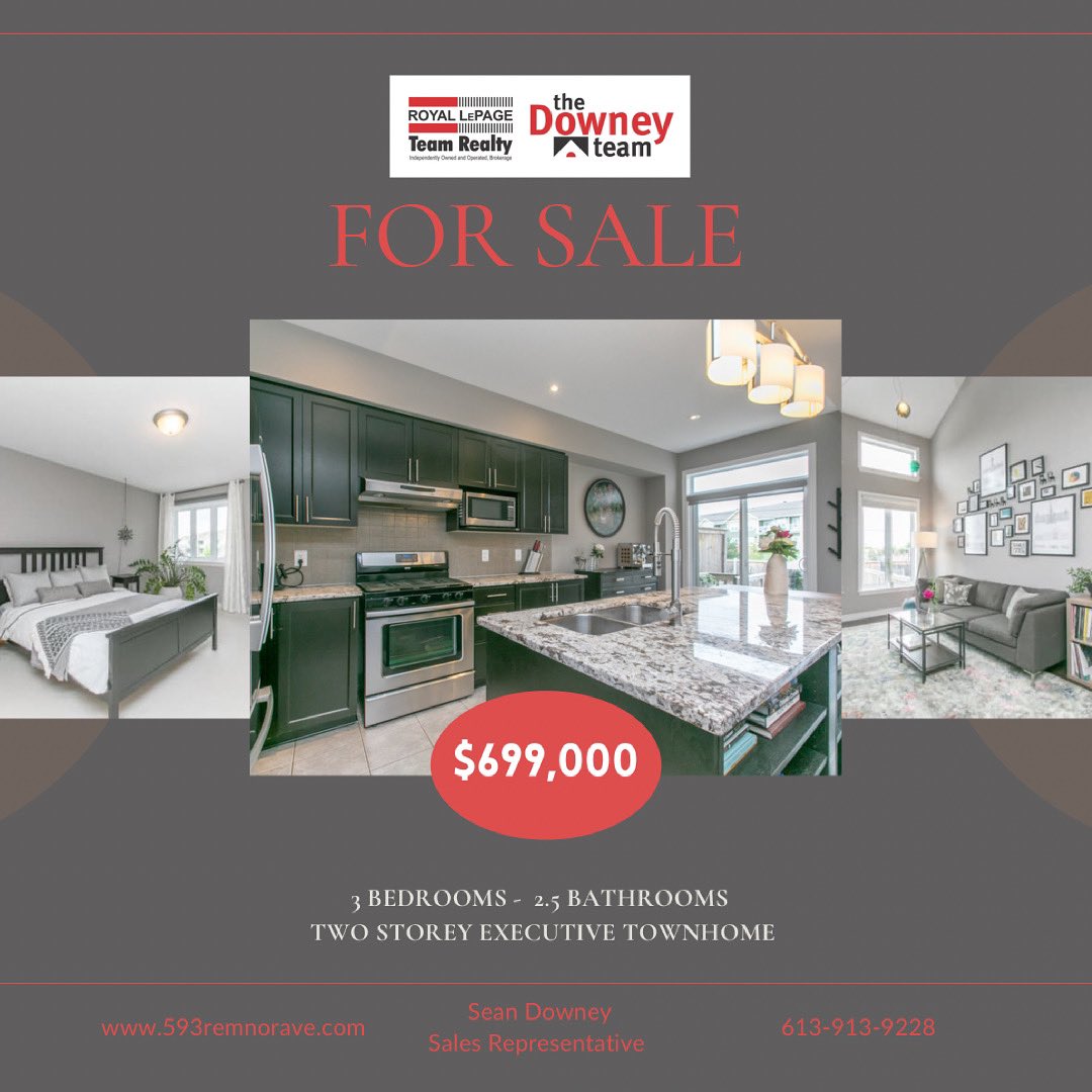 ✨ NEW LISTING! ✨

MLS®1247368
593 Remnor Avenue
3 bedrooms
2 full baths, 1 half bath
$699,000

Video walk through: youtu.be/FccfLbMTjhQ
More photos: 593remnorave.com

#DowneyTeam #OttawaRealEstate #NewListing