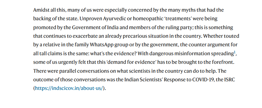 NatureHumBehav's tweet photo. When COVID-19 began to take hold in India, a group of Indian scientists came together to combat what @reeteka describes as one of the most potent threats: the spread of misinformation fuelling the pandemic https://t.co/TEPaKyS94L @IndSciCOVID #CovidIndia #DeltaVariant https://t.co/oIkJBbZPr0