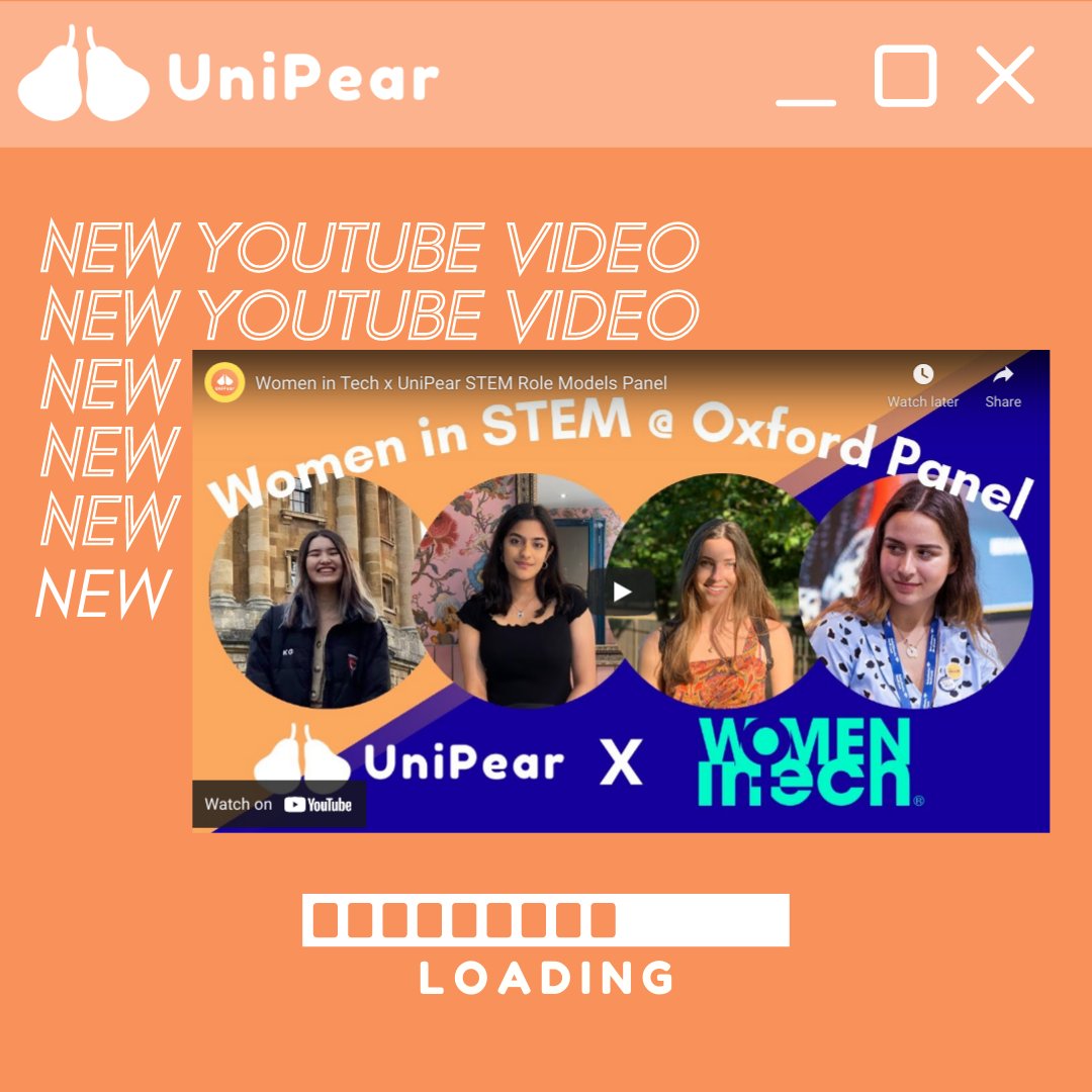 Click on the link in our bio to watch a panel with 4 female STEM students as they discuss everything about their experiences studying STEM

#oxford #oxfordaccess #unipear #womenintech #stem #students #womeninstem #university #highereducation #panel