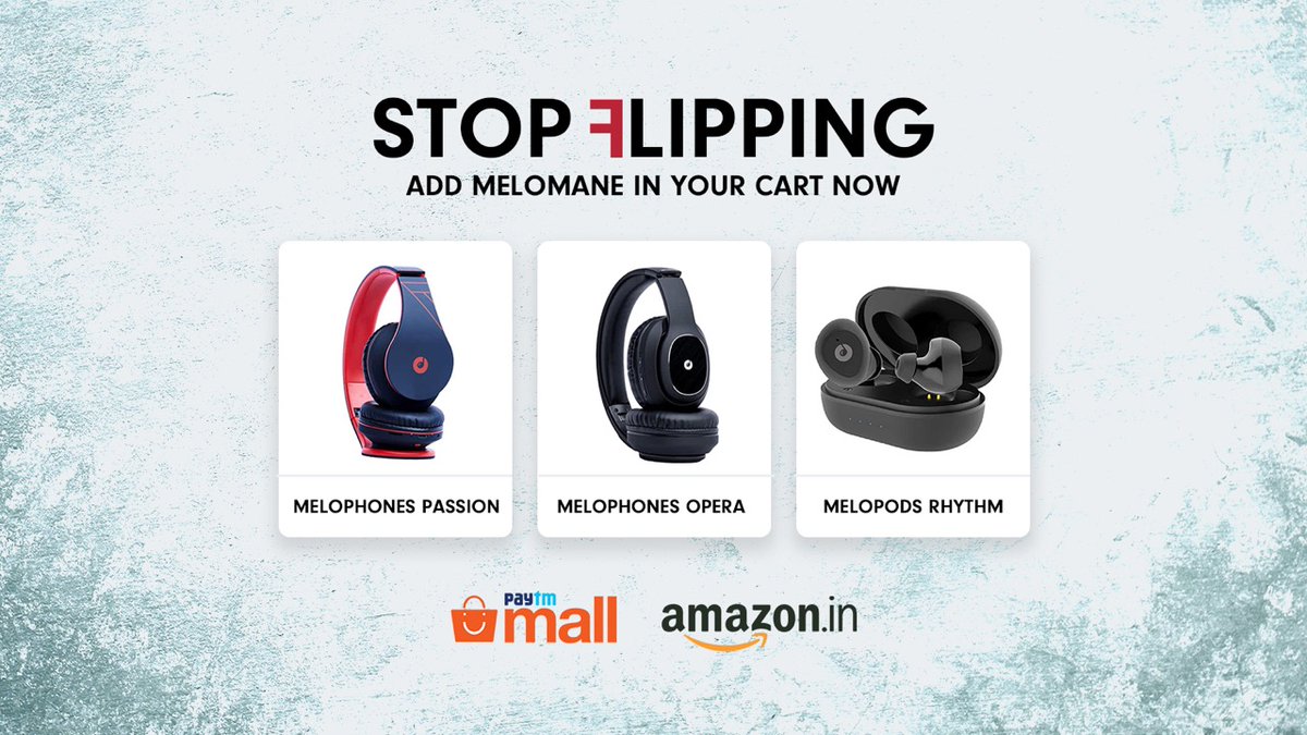 MelomaneAudio's tweet photo. With #Melomane available on #Amazon and #PaytmMall, it’s time to complete your wish of experiencing the limitless. #experiencethelimitless #melomane #music https://t.co/C6074m8WzR