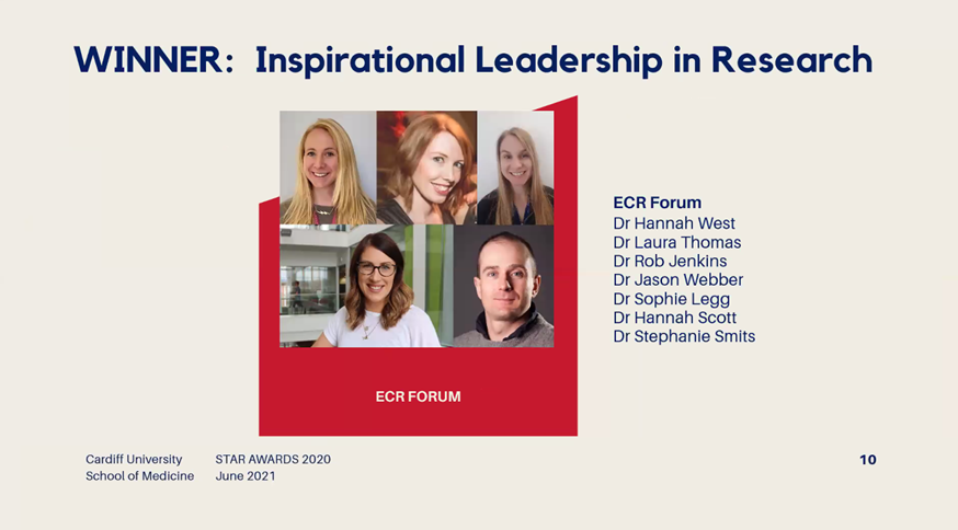 CUSystemsImmu's tweet photo. Congratulations to all worthy winners of this year's School of Medicine STAR Awards!
A special shout-out to all winners and nominees affiliated to the Systems Immunity Research Institute and the Division of Infection & Immunity.
Well done everyone!!
๐ฅณ๐๐พ #YouRock https://t.co/gMUxyXzahd