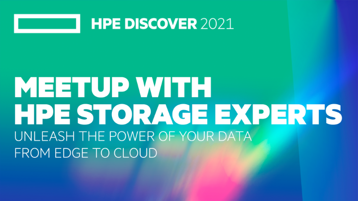 cneumeyer's tweet image. Don’t miss the HPE Storage Meet-up. Register today! #HPEDiscover #HPEStorage #UnifiedDataOps
hpe.to/6018yOuAa